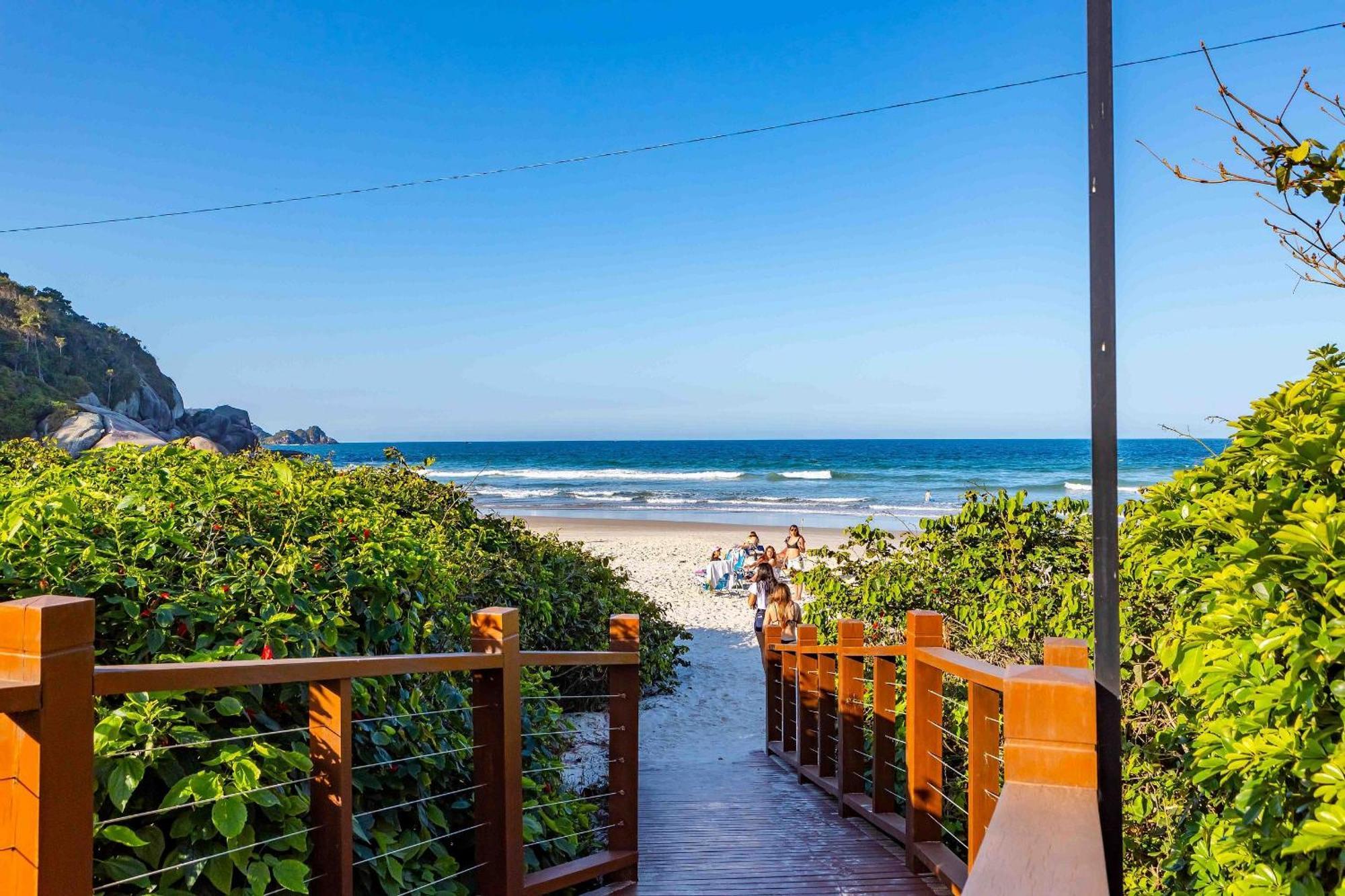 Varandas Do Atlantico - Apartamento Em Condominio Pe Na Areia Bombinhas Exterior foto