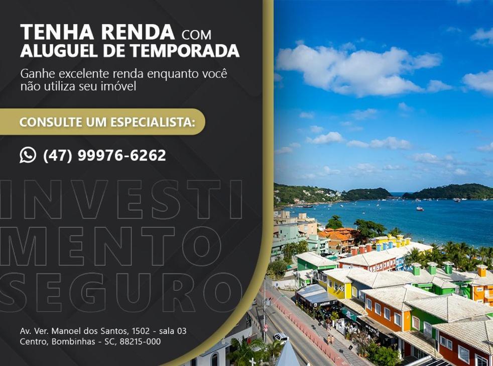 Varandas Do Atlantico - Apartamento Em Condominio Pe Na Areia Bombinhas Exterior foto